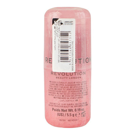 Makeup Revolution Jelly Blush Lip & Cheek Stain, Peach, 5.5g - Image 2
