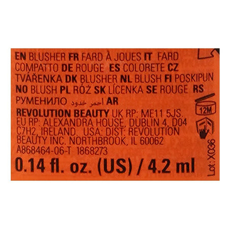 Makeup Revolution Superdewy Blush Burst, Peach Spritz, 4.2ml - Image 3