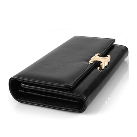 SJ Women's Wallet, Black, 25022W(A) - Image 3
