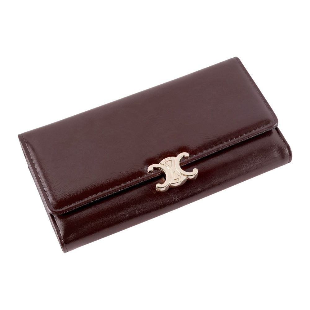 SJ Women's Wallet, Coffee, 25022W(A) - Main Image