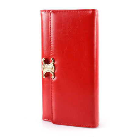 SJ Women's Wallet, Red, 25022W(A) - Image 4