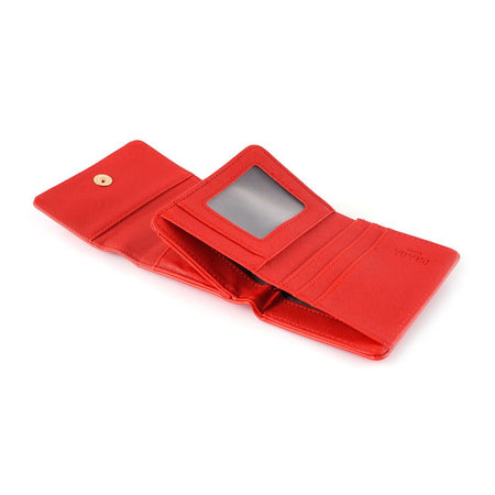 SJ Women's Wallet, Red, 25024W(A) - Image 5