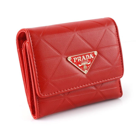 SJ Women's Wallet, Red, 25024W(B) - Image 3