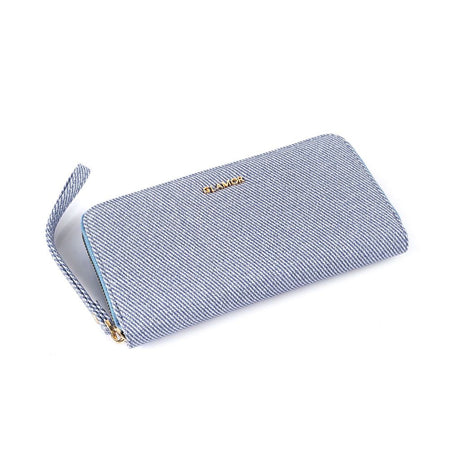 SJ Women's Wallet, Blue, T107G - Main Image