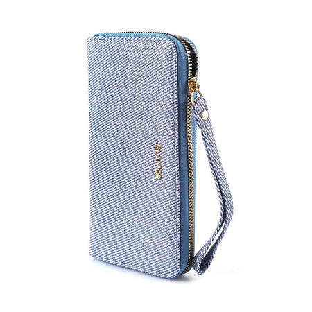 SJ Women's Wallet, Blue, T107G - Image 5