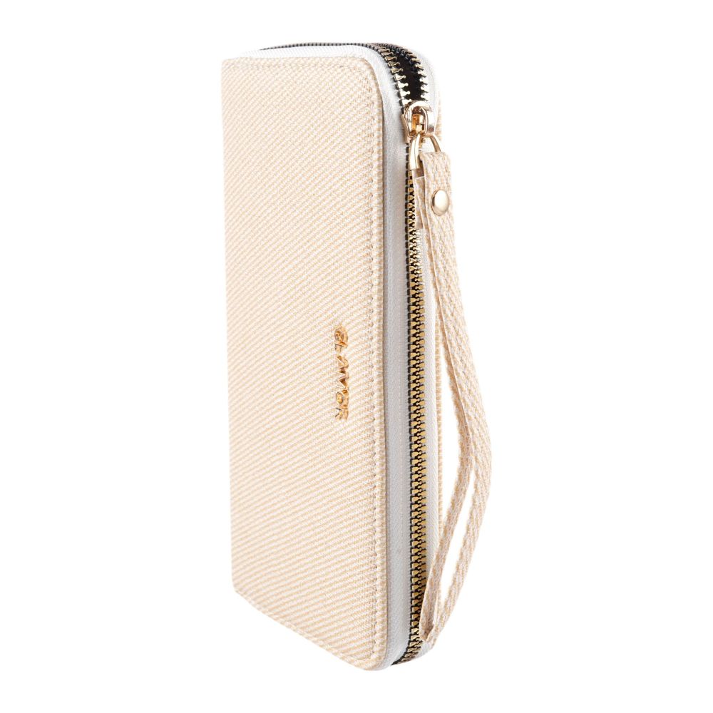 SJ Women's Wallet, Beige, T107G - Image 5