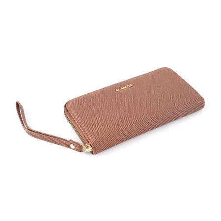 SJ Women's Wallet, Brown, T107G - Main Image