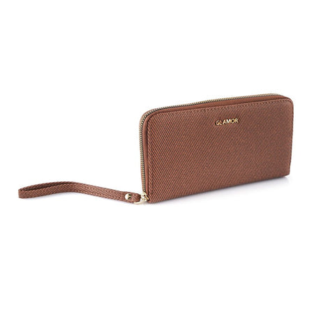 SJ Women's Wallet, Brown, T107G - Image 2