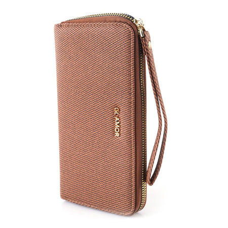 SJ Women's Wallet, Brown, T107G - Image 4