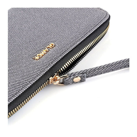 SJ Women's Wallet, Black, T107G - Image 5