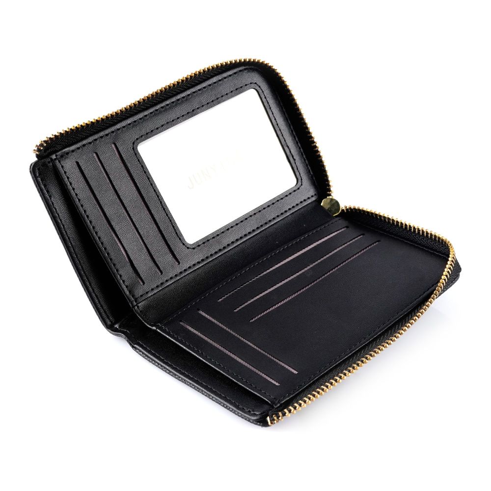 SJ Women's Wallet, Black, 2713-001W - Image 5