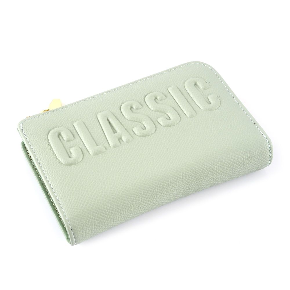 SJ Women's Wallet, Green, 2713-001W - Main Image