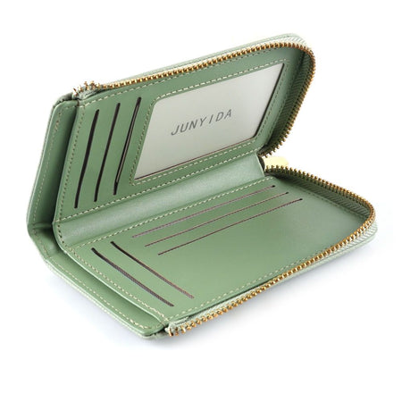 SJ Women's Wallet, Green, 2713-001W - Image 5