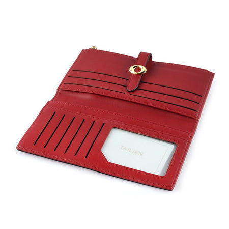 SJ Women's Wallet, Red, T3676-285 - Image 5