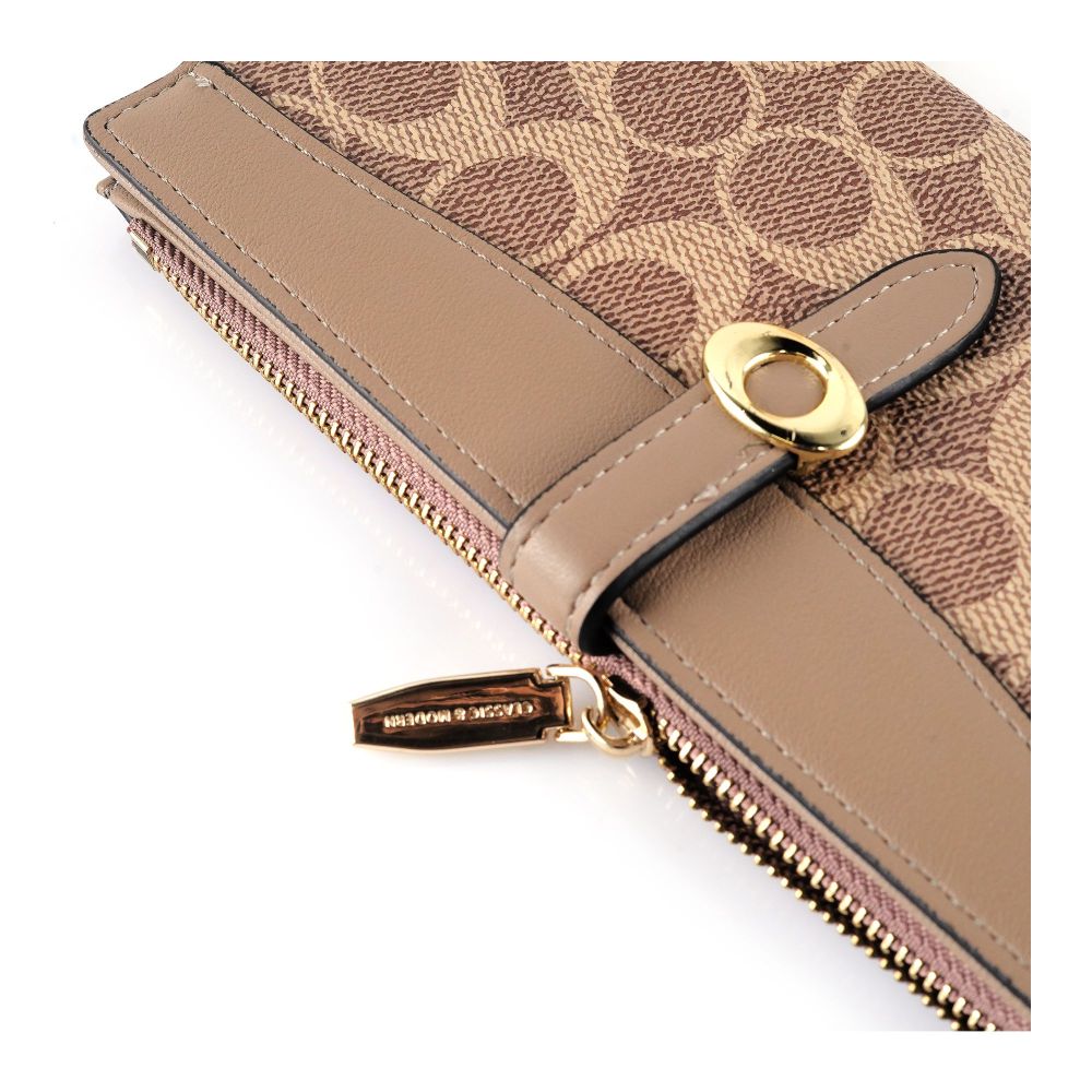 SJ Women's Wallet, Apricot, T3676-285 - Image 6