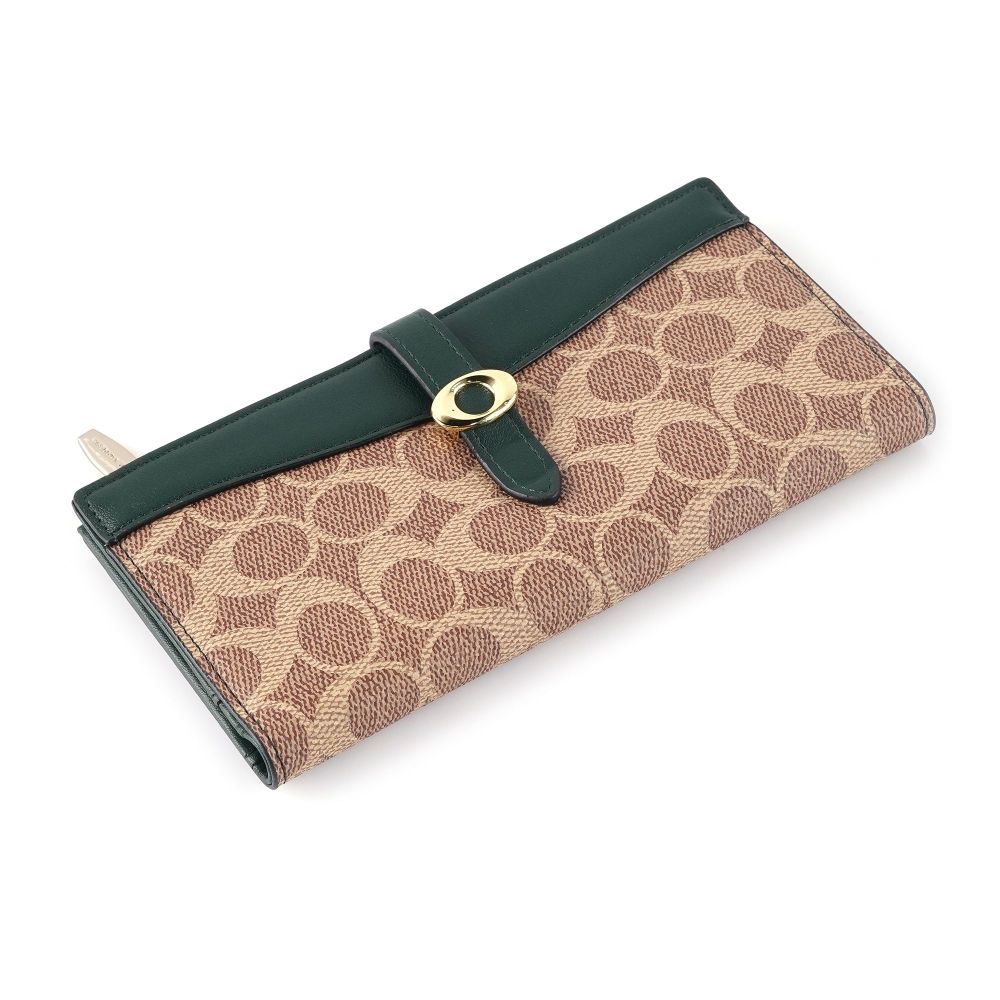SJ Women's Wallet, Green, T3676-285 - Main Image