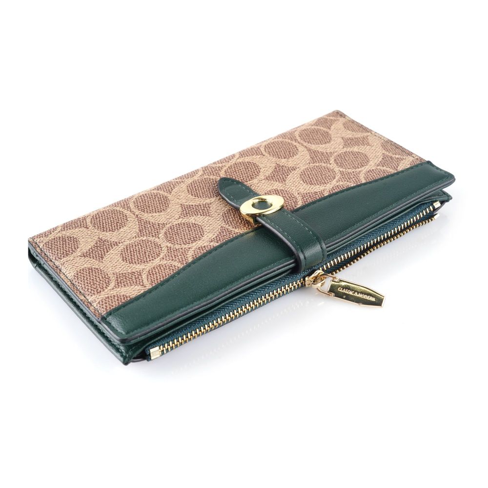 SJ Women's Wallet, Green, T3676-285 - Image 6