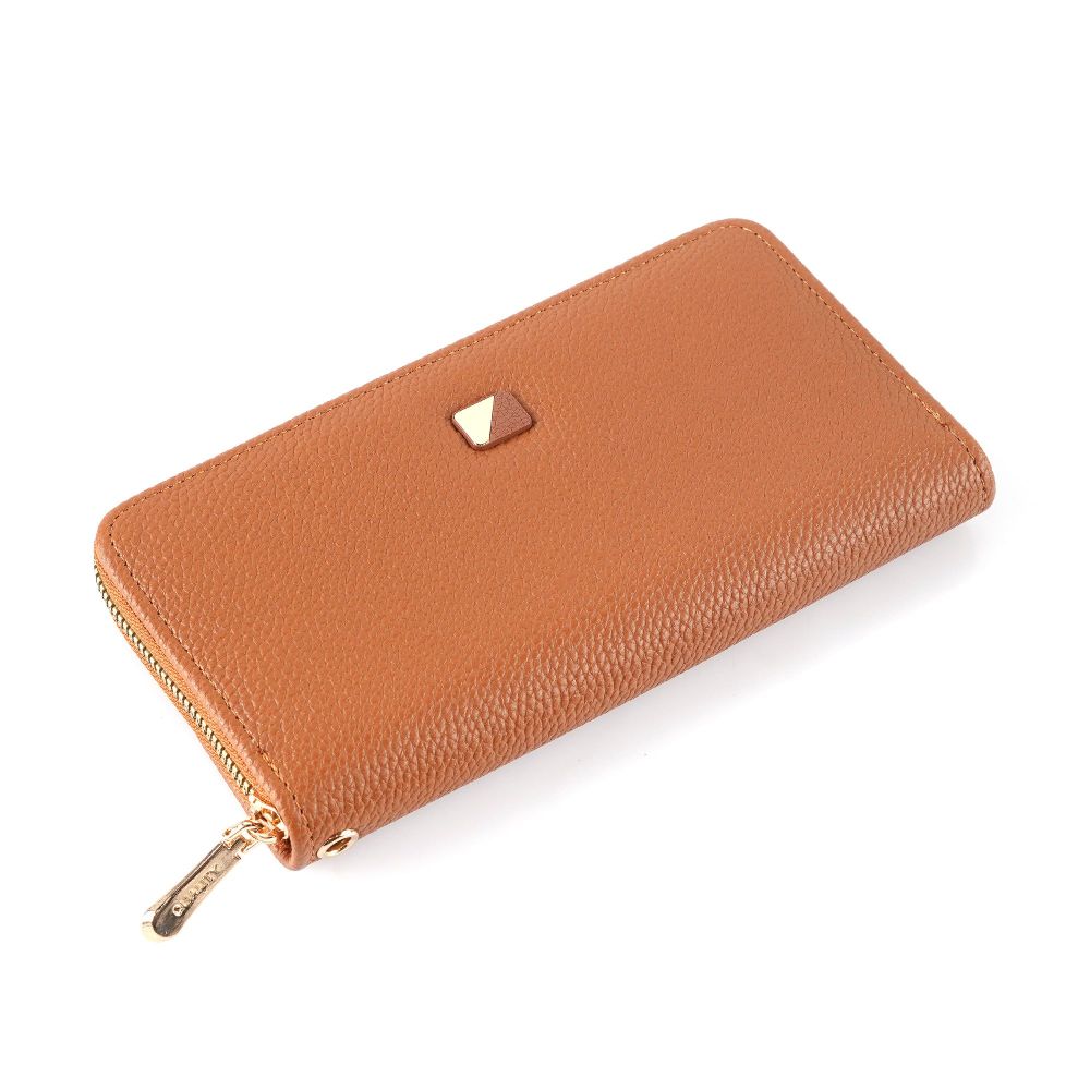 SJ Women's Wallet, Brown, Y-2816W - Main Image