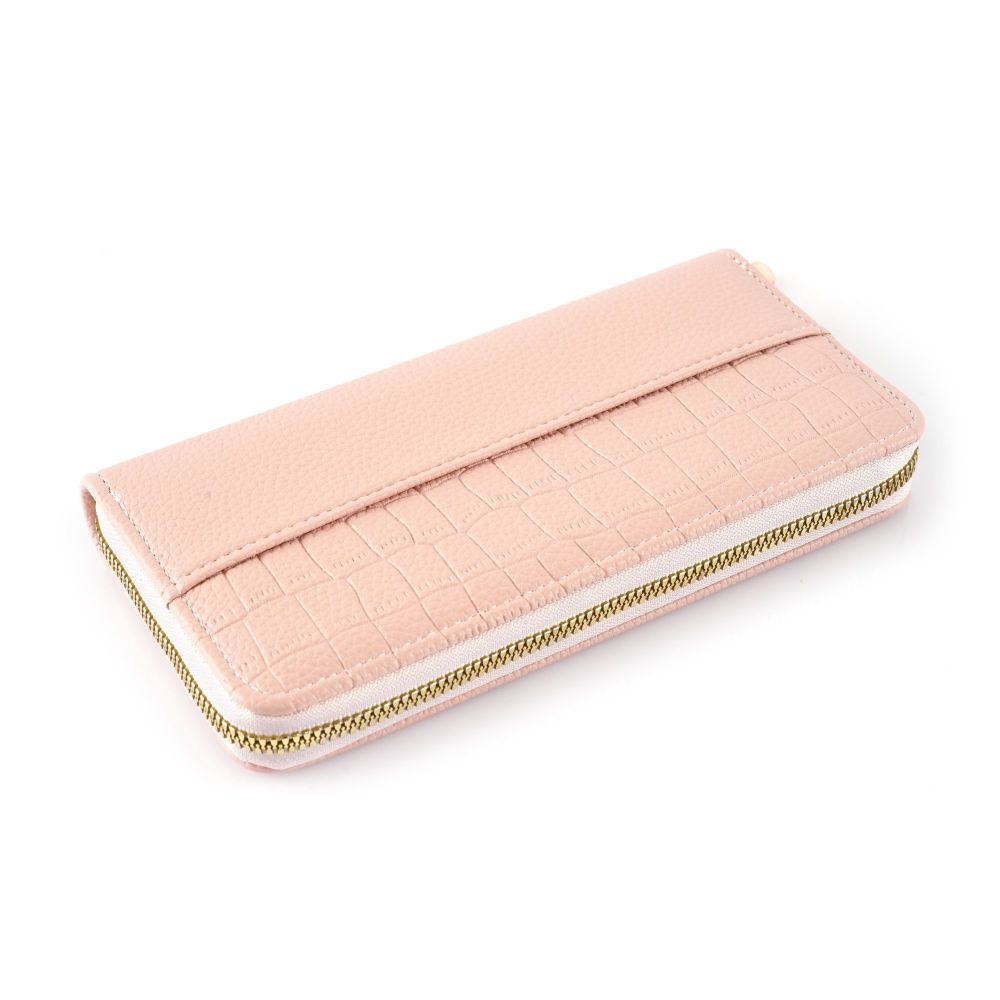 SJ Women's Wallet, Pink, Y-2715W - Main Image