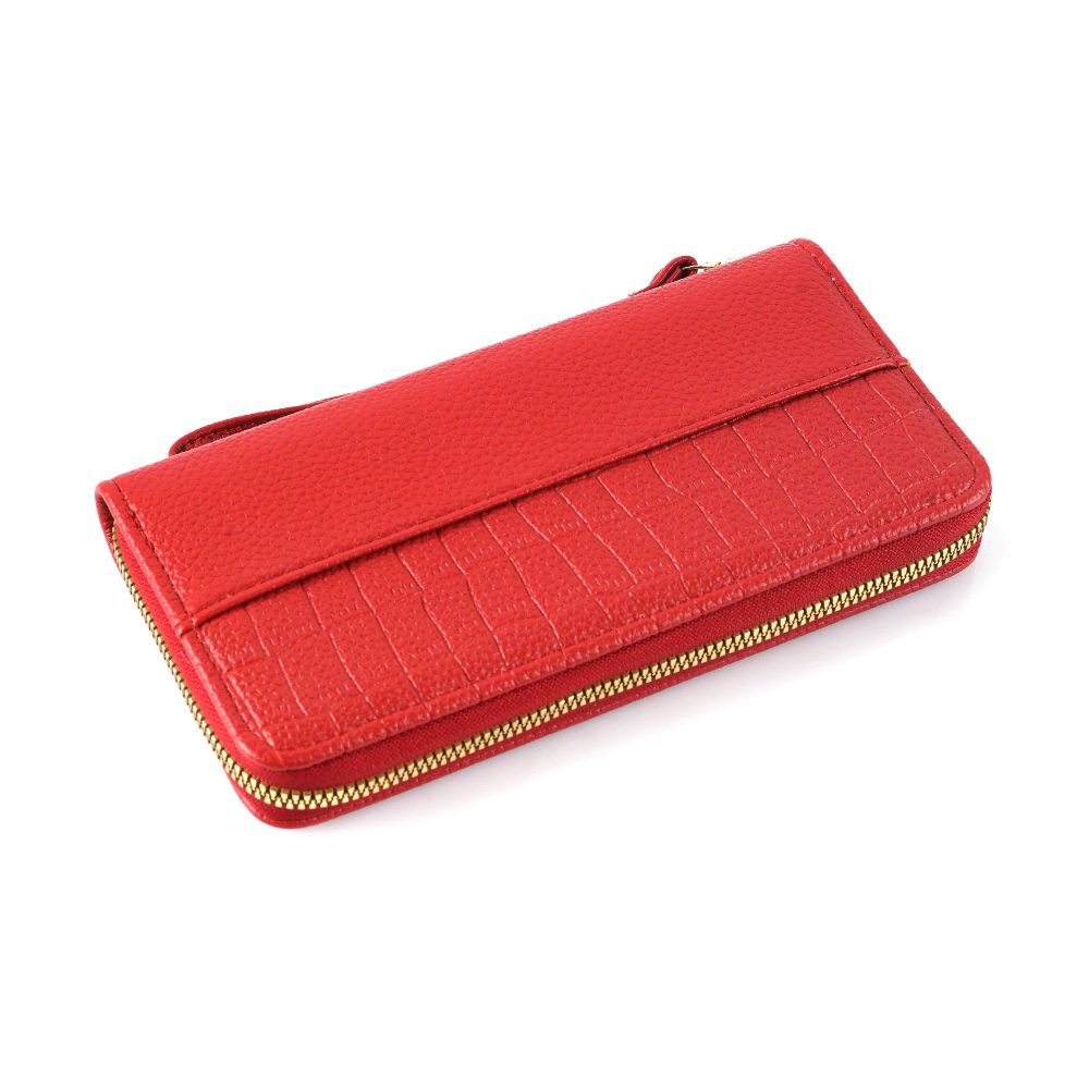 SJ Women's Wallet, Red, Y-2715W - Main Image