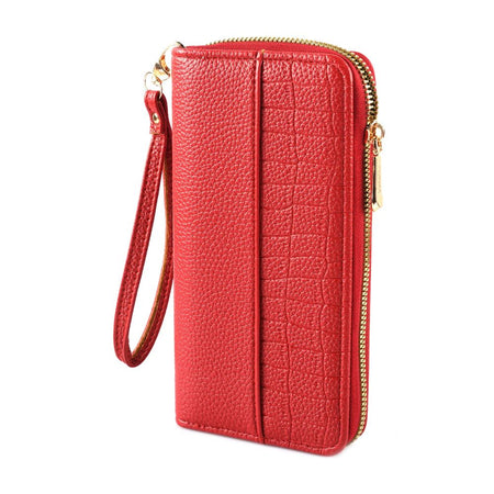 SJ Women's Wallet, Red, Y-2715W - Image 4