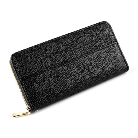 SJ Women's Wallet, Black, Y-2715W - Image 2