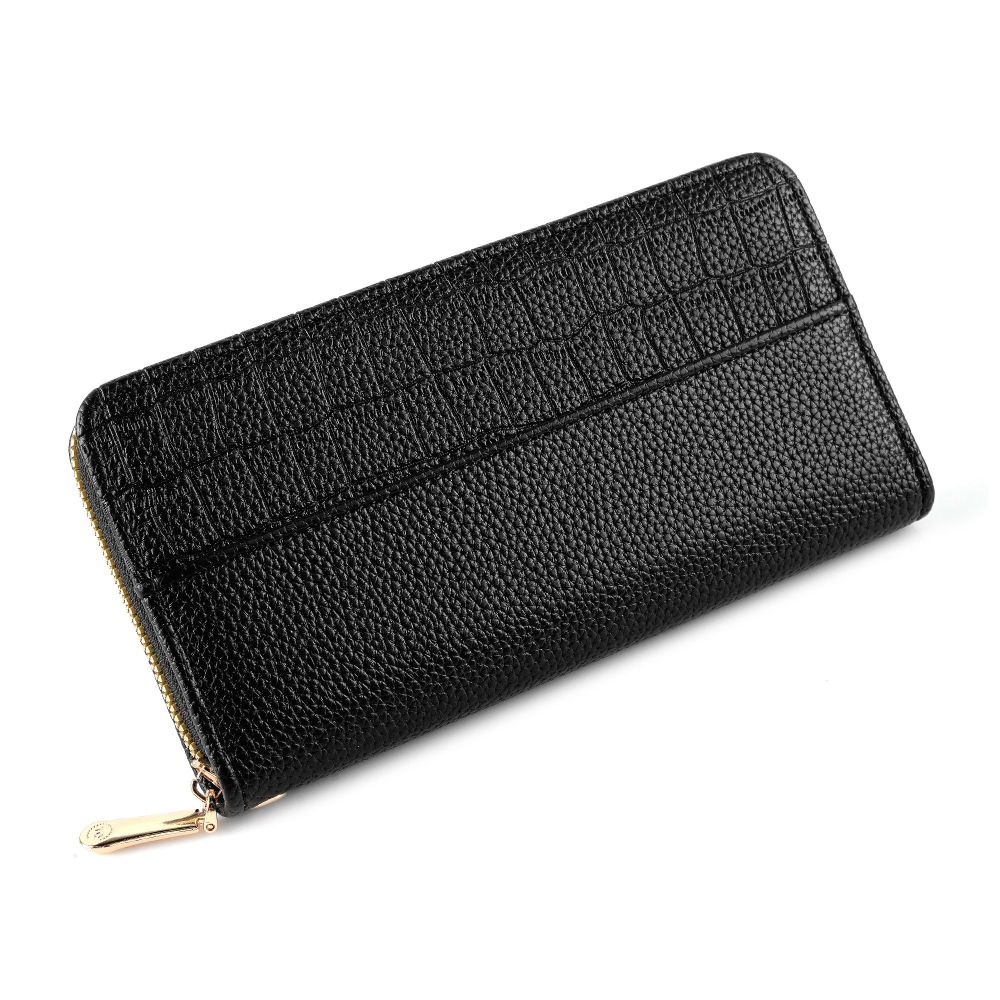 SJ Women's Wallet, Black, Y-2715W - Image 2