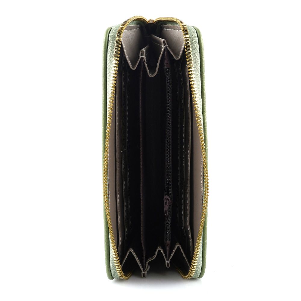 SJ Women's Wallet, Green, Y-2715W - Image 5