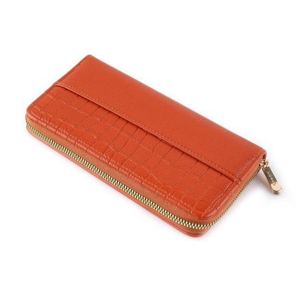 SJ Women's Wallet, Orange, Y-2715W - Image 2