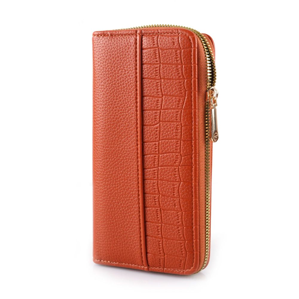 SJ Women's Wallet, Orange, Y-2715W - Image 4