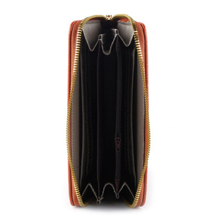 SJ Women's Wallet, Orange, Y-2715W - Image 5