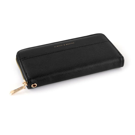 SJ Women's Wallet, Black, Y-2821W - Main Image