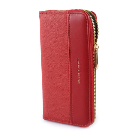 SJ Women's Wallet, Red, Y-2821W - Image 4
