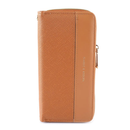 SJ Women's Wallet, Brown, Y-2821W - Image 4