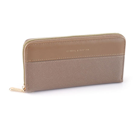 SJ Women's Wallet, Dark Brown, Y-2821W - Image 3