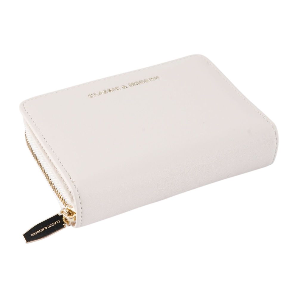 SJ Women's Wallet, Beige, T2205-003 - Main Image