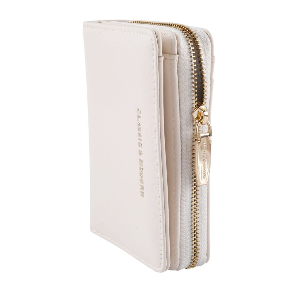 SJ Women's Wallet, Beige, T2205-003 - Image 5