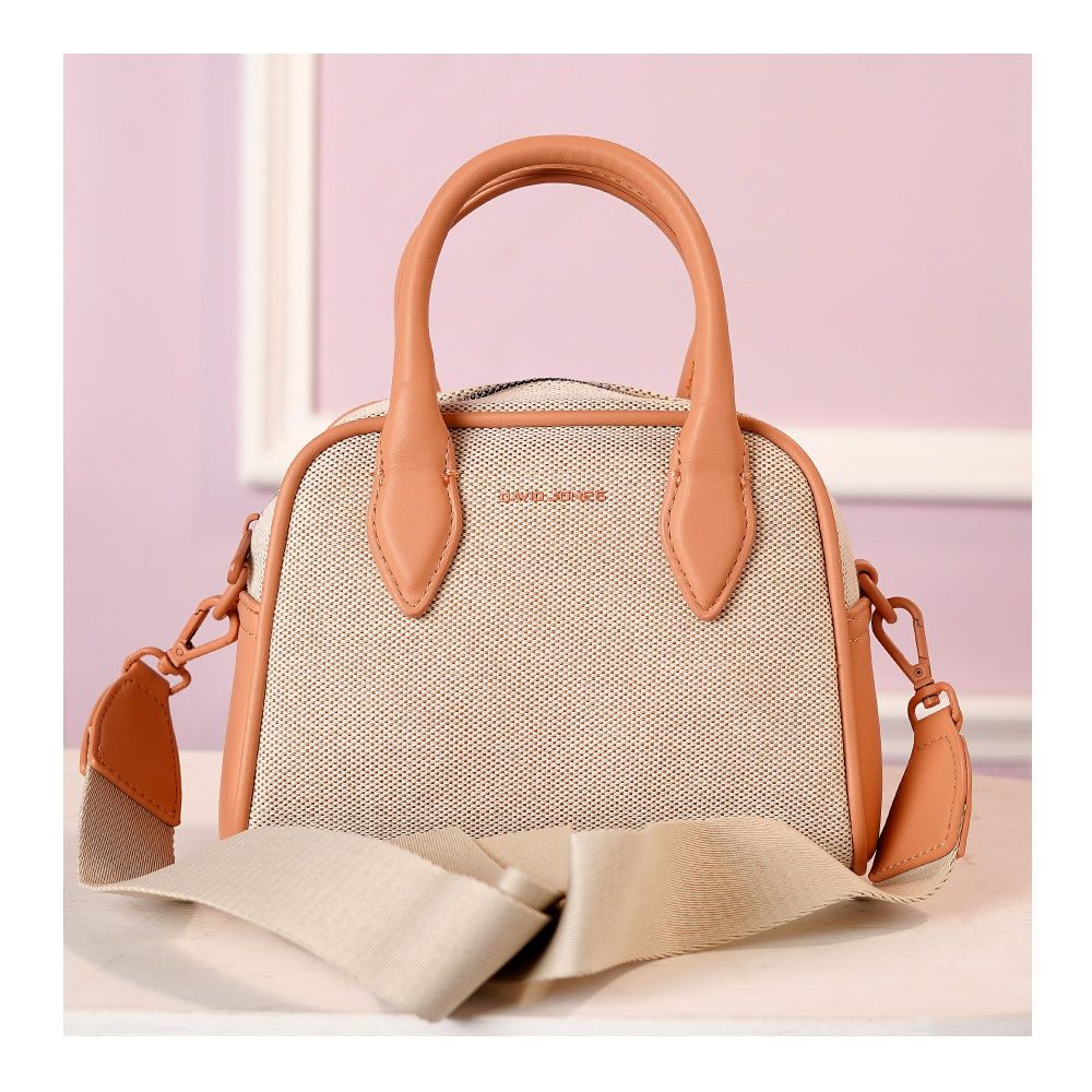 SJ Women's Hand Bag, Peach, CM7372 - Main Image