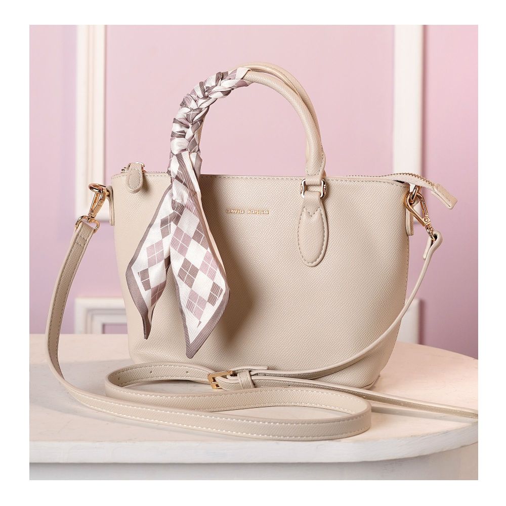 SJ Women's Hand Bag, Almond Milk, CM7347 - Main Image