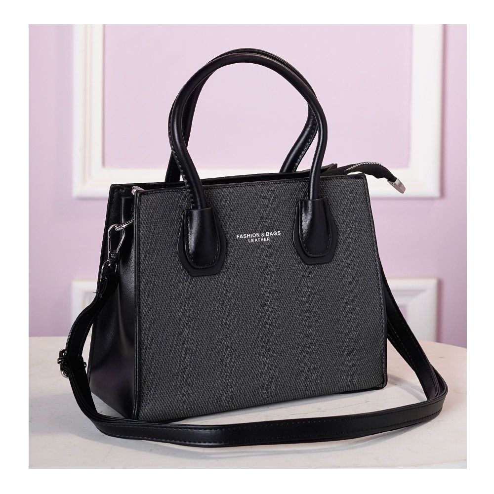 SJ Women's Hand Bag, Black, 1809S - Main Image