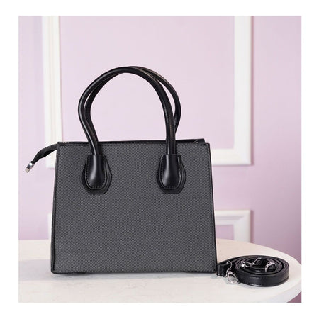 SJ Women's Hand Bag, Black, 1809S - Image 2