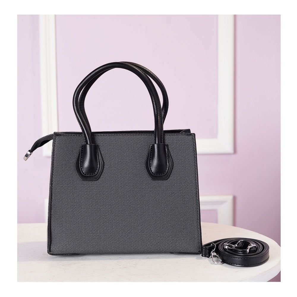 SJ Women's Hand Bag, Black, 1809S - Image 2