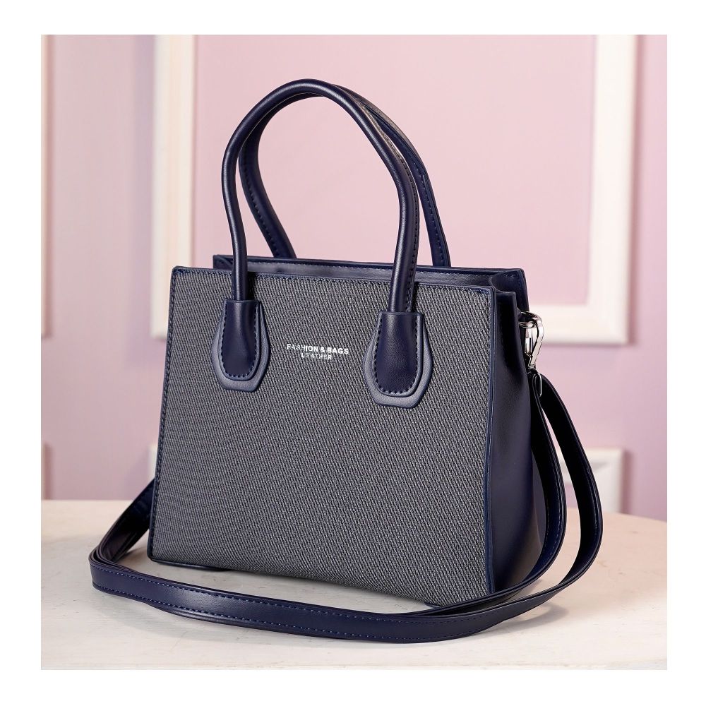 SJ Women's Hand Bag, Blue, 1809S - Main Image