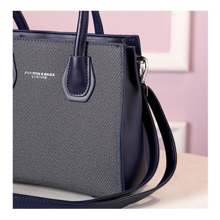 SJ Women's Hand Bag, Blue, 1809S - Image 3