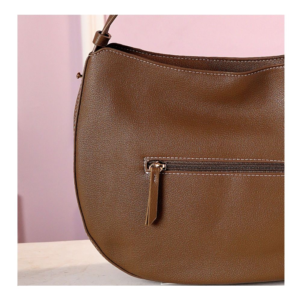 SJ Women's Hand Bag, Khakhi, CM7792 - Image 3