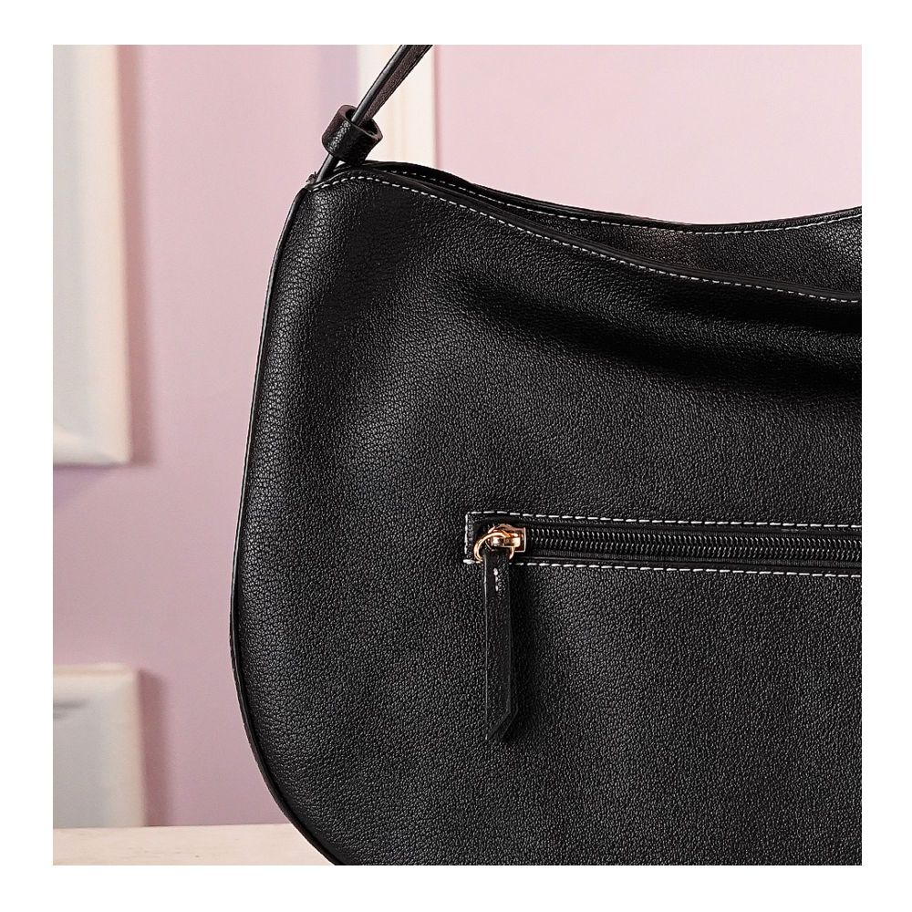 SJ Women's Hand Bag, Black, CM7792 - Image 3