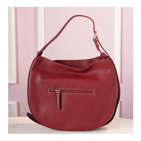 SJ Women's Hand Bag, Bordeaex Red, CM7792 - Image 2