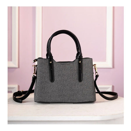 SJ Women's Hand Bag, Black, BX0124120 - Image 2