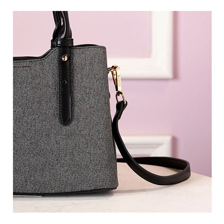 SJ Women's Hand Bag, Black, BX0124120 - Image 3