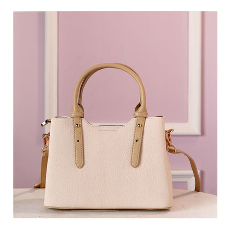 SJ Women's Hand Bag, Off White, BX0124120 - Image 2